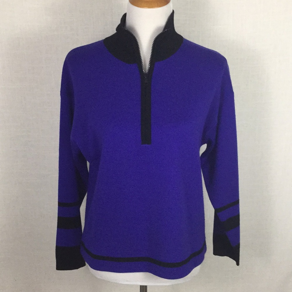 Vintage Classiques Entier merino zip sweater suit!